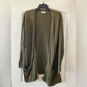 Old Navy Olive Green Cardigan - Size M - GUC